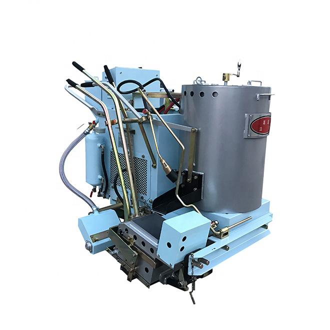 Manual Thermoplastic Road Lines Marking Machine for Hot Melt Traffic Road Striping Paints